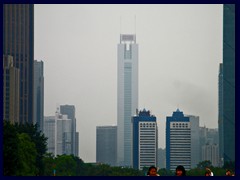 Tianhe CBD with CITIC Plaza, Asia's tallest building upon completion in 1996.